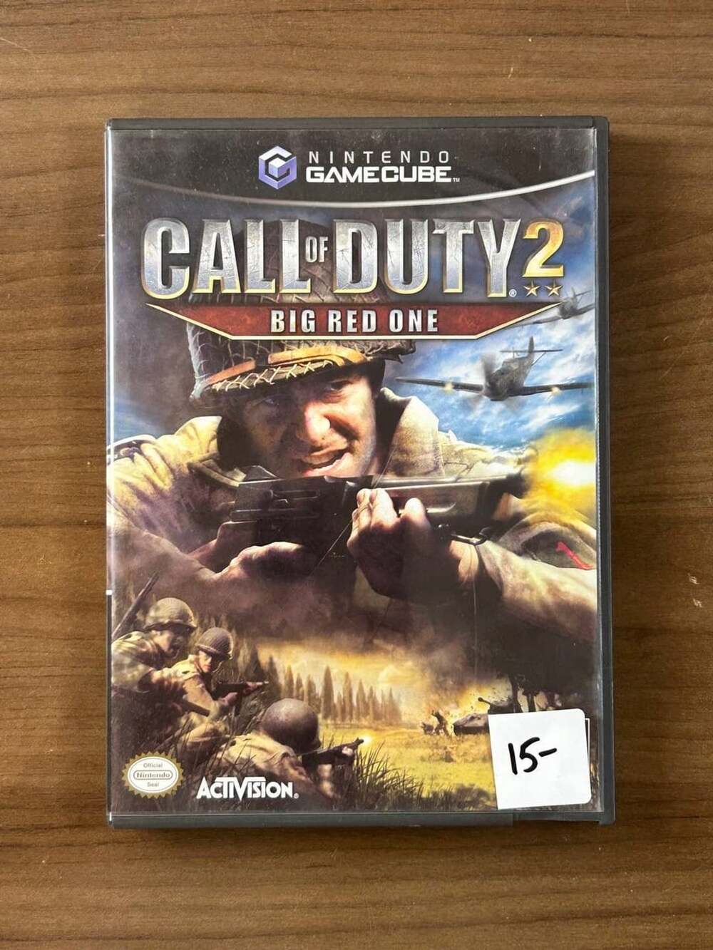 Call of Duty 2 Big Red One Nintendo GameCube 2005 CIB Manual Activision